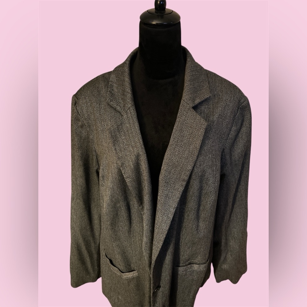 Lane Bryant Charcoal Blazer size 28